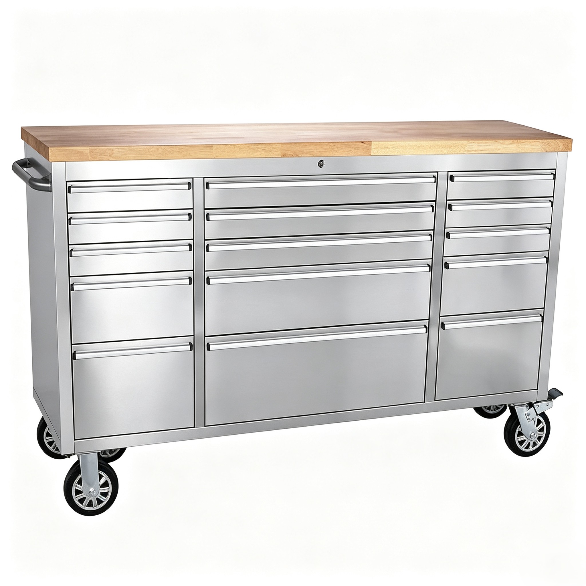 Power Tools In Workshop - Tacleekii 72 Inch Rolling Tool Chest