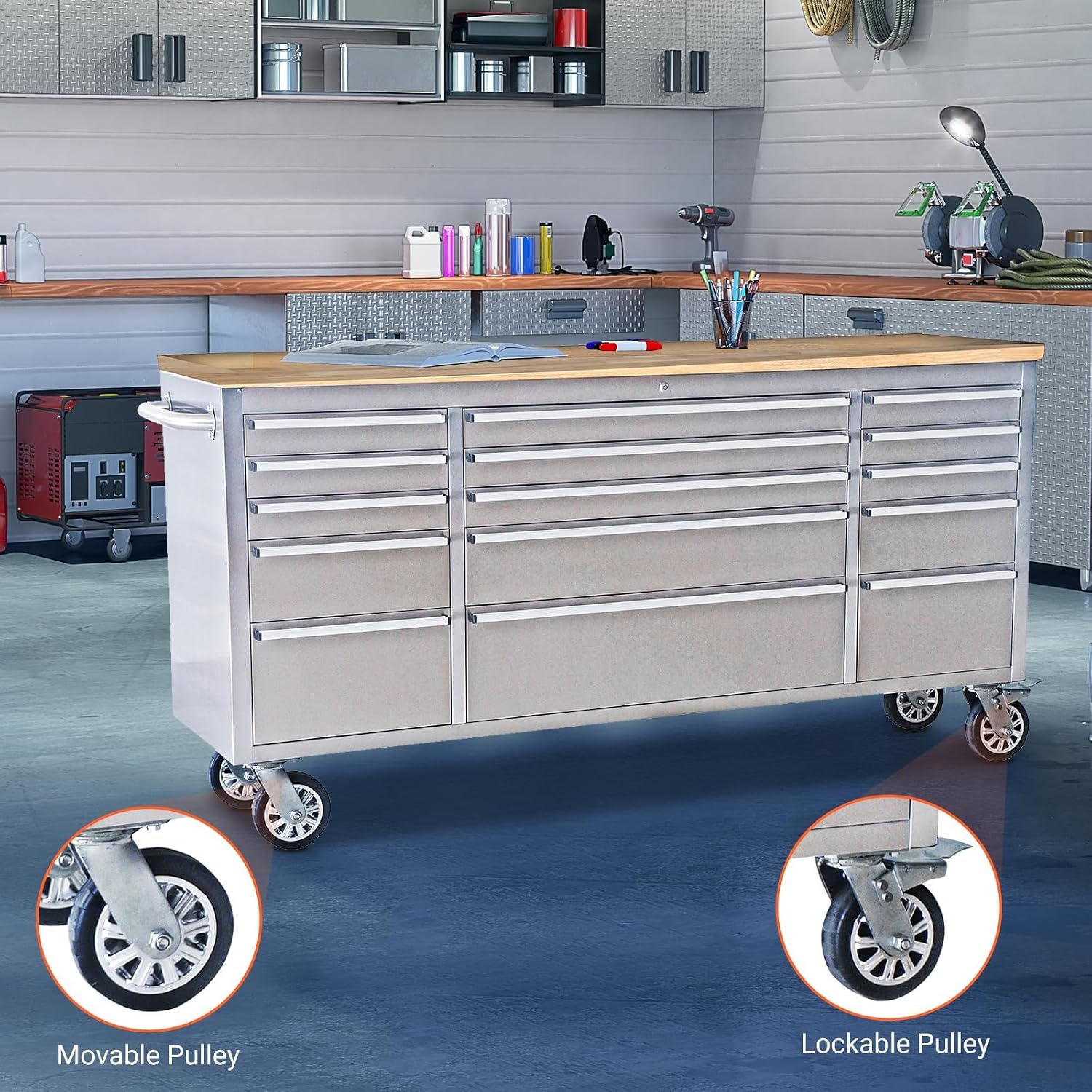 Tacleekii 72 Inch Rolling Tool - огляд і ціна Power Tools In Workshop