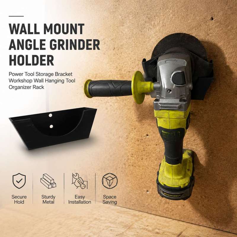 Angle Grinder Wall Mount Brack - огляд і ціна Power Tools In Workshop