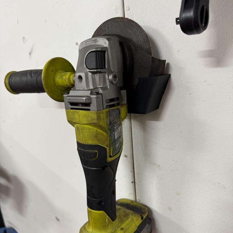 Angle Grinder Wall Mount Brack - огляд і ціна Power Tools In Workshop