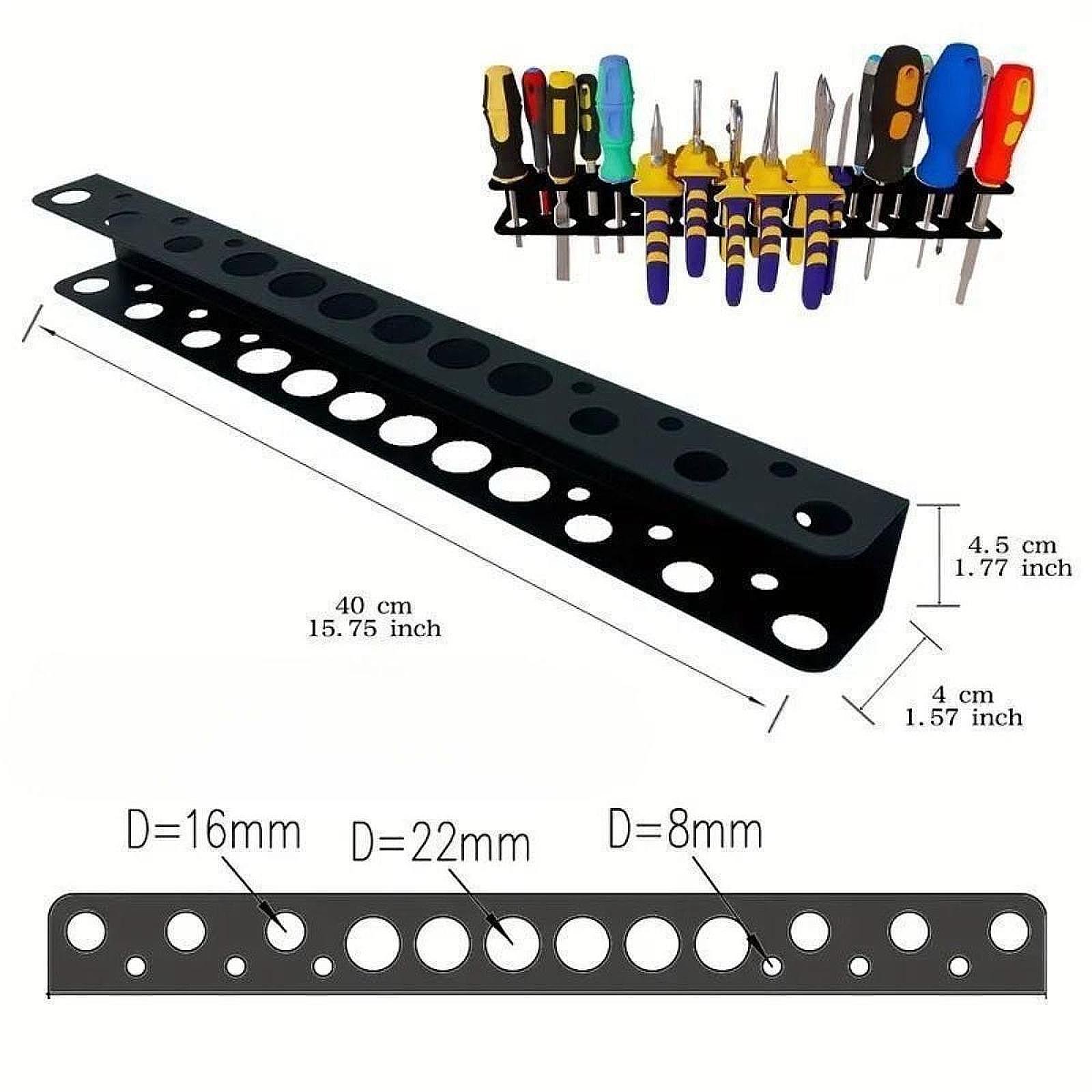 Wall Mounted Screwdrivers Hold - огляд і ціна Workshop Tools On Wall