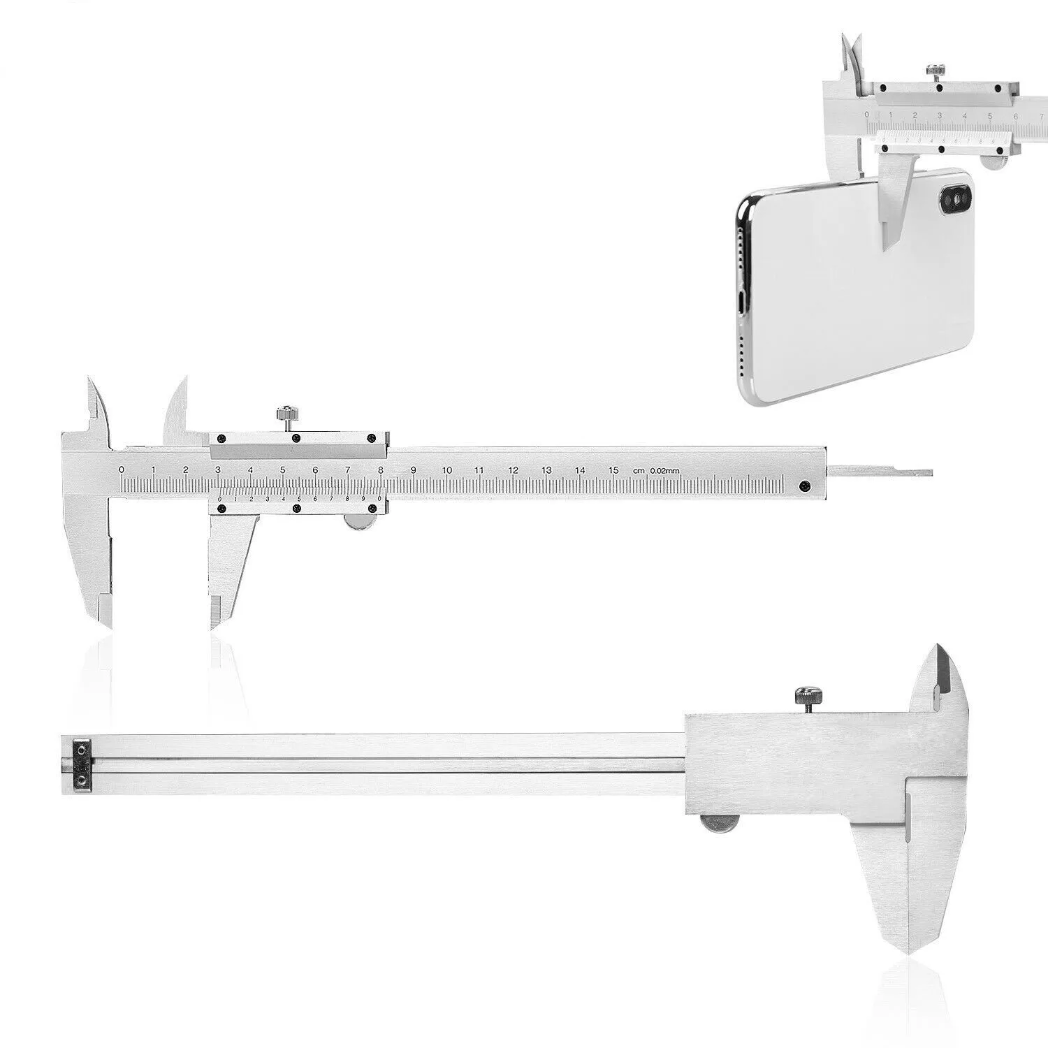 0-150mm Vernier Caliper 0.02mm - огляд і ціна Workshop Tools In Engineering