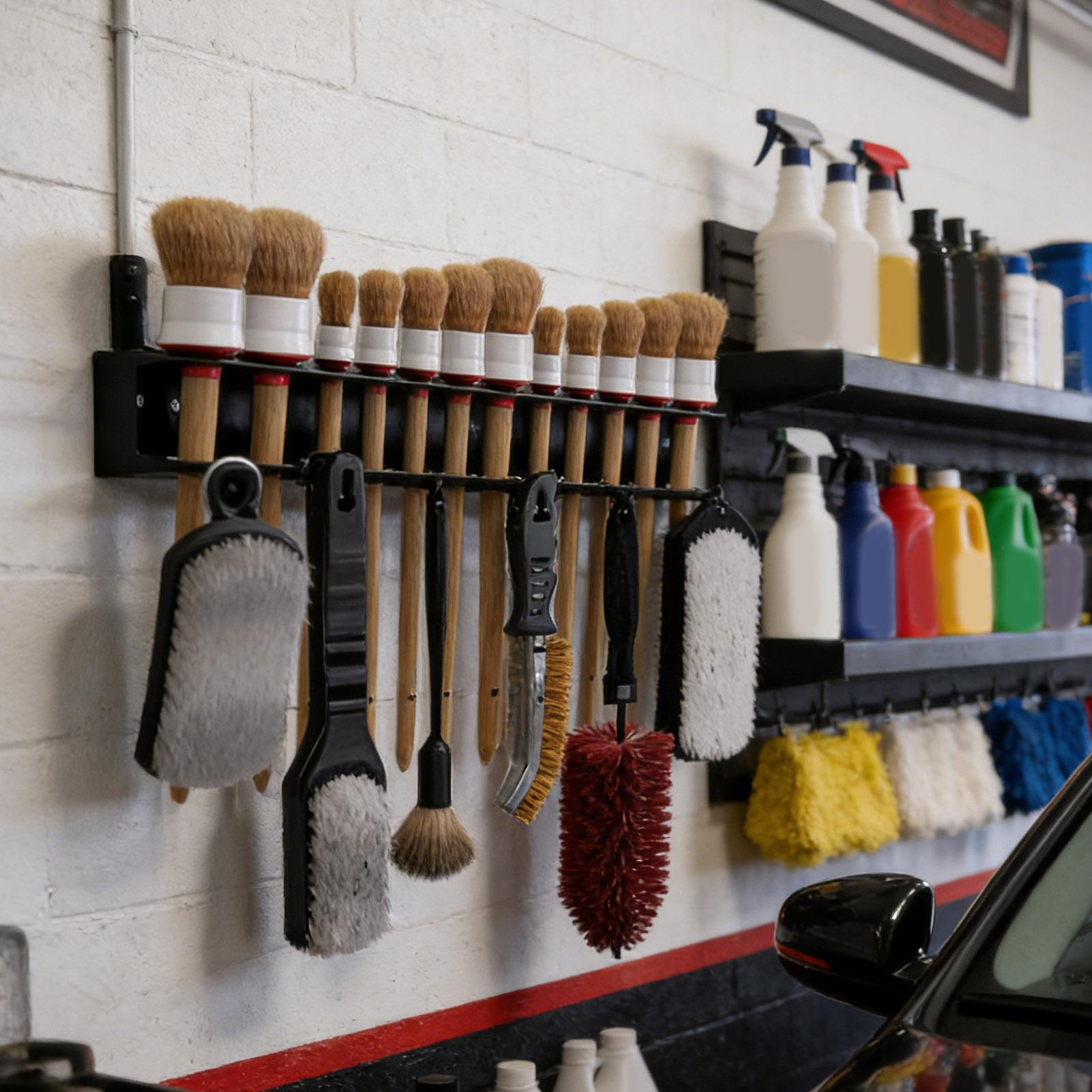 Detailing Brush Holder Steel C - огляд і ціна Workshop Tools On Wall