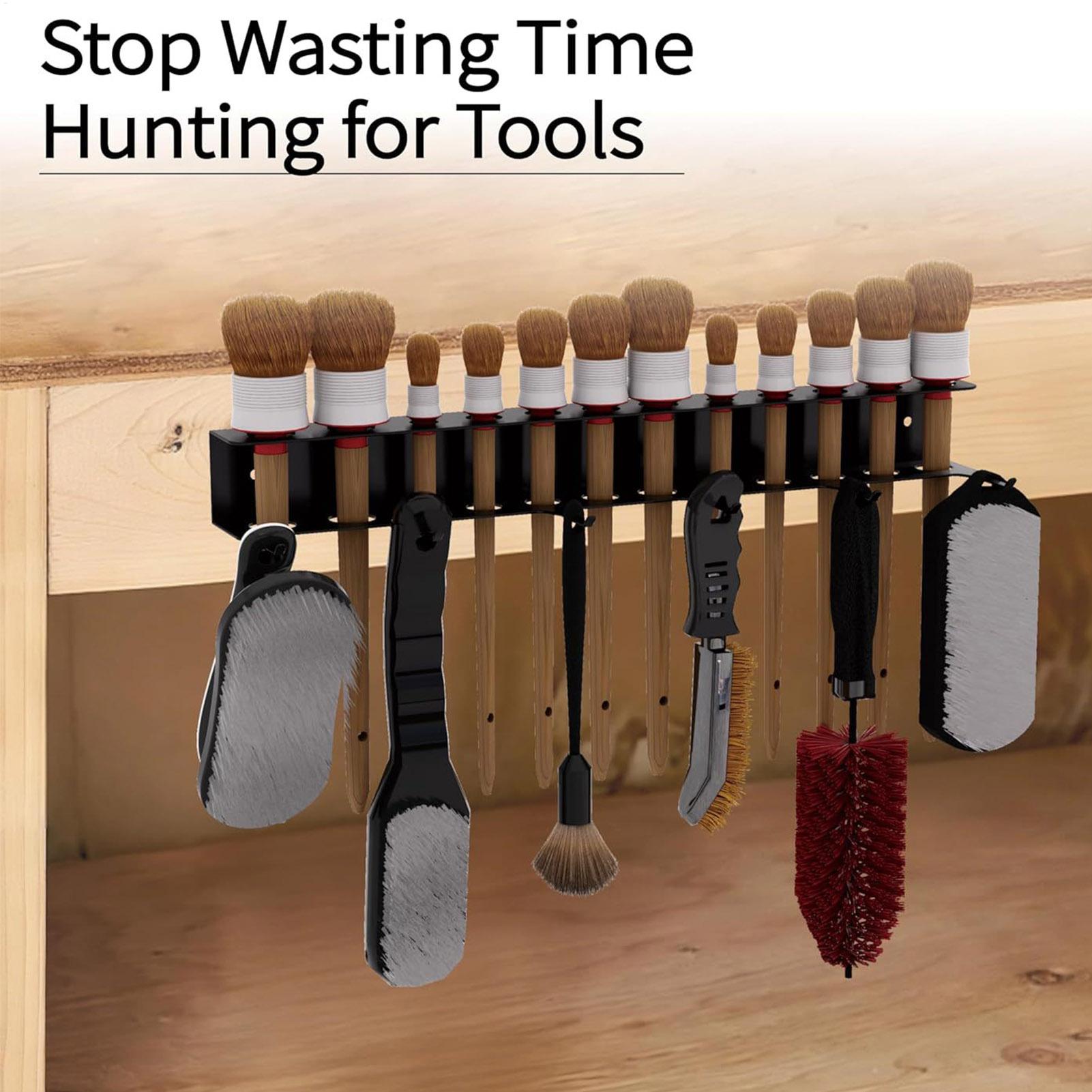 Detailing Brush Holder Steel C - огляд і ціна Workshop Tools On Wall