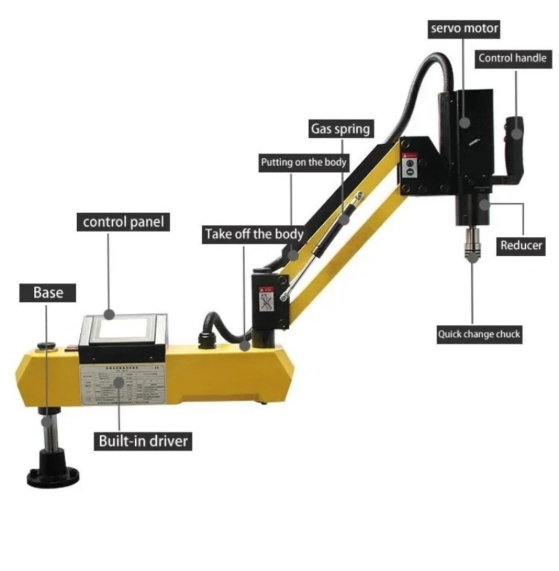 Metal Tapping Machine MR-16 M3 - огляд і ціна Workshop Tools In Engineering
